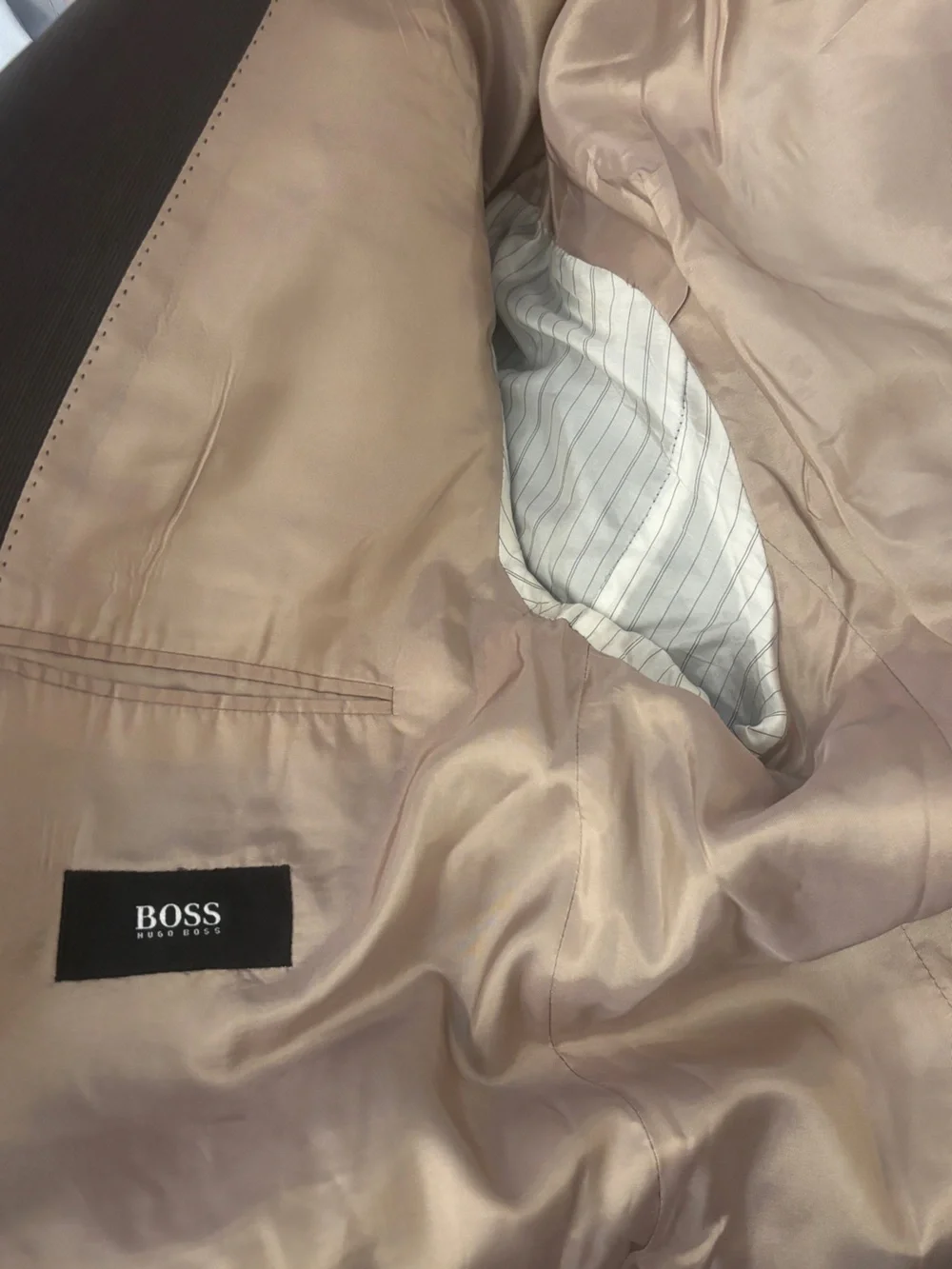 Hugo Boss Rossellini Movie Blazer 46R Cerruti 1881 Virgin Wool USA Gray